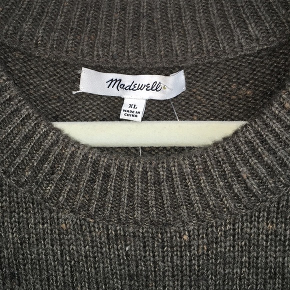 NWOT Madewell Donegal Button-Sleeve Sweater-Dress - Picture 6 of 8